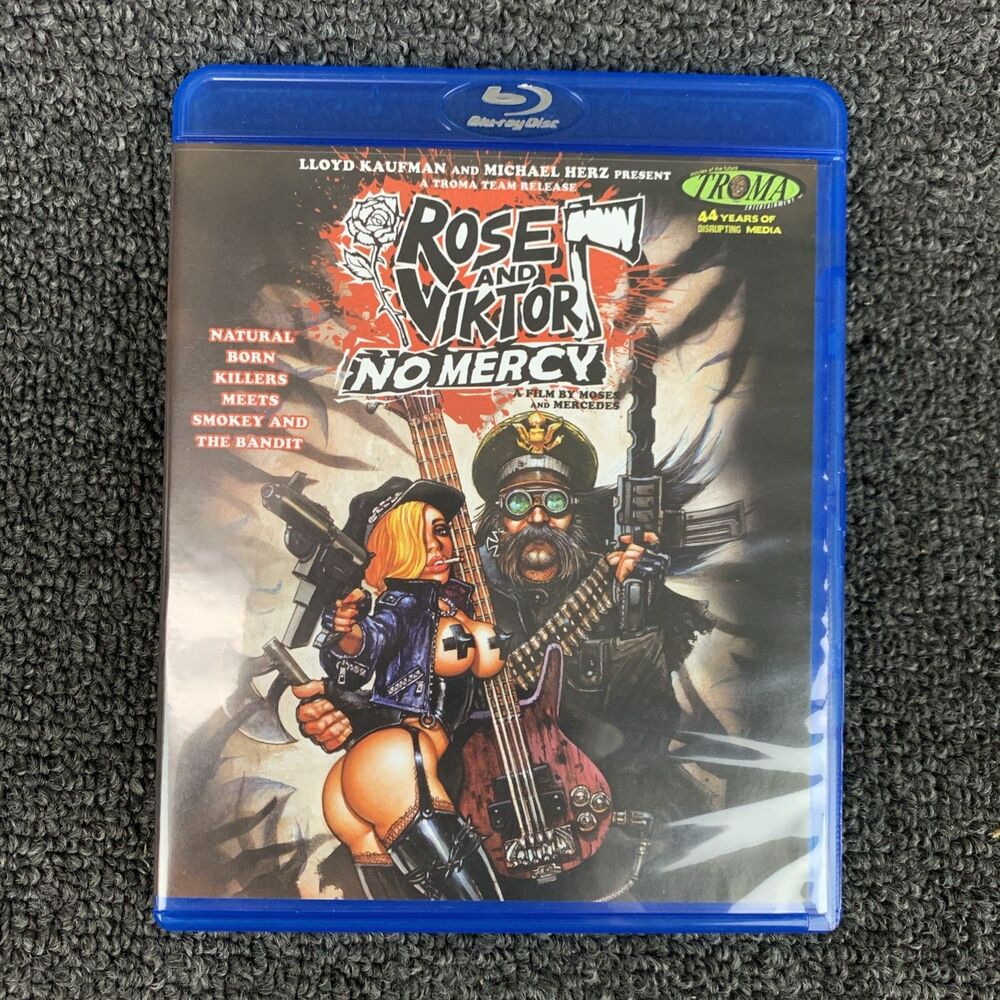 Rose and Viktor No Mercy (Bluray, Troma Ent. Bizarre & Obscure ) Lloyd Kaufman